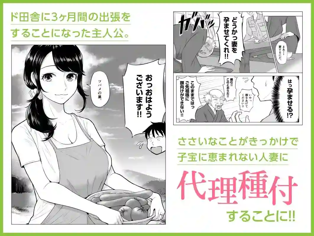 【伊達ろく】によるエロ漫画同人誌作品【俺が代理種付することになった人妻 橘しずかさんはなんにも知らない！（d_233022）】のサンプル_02